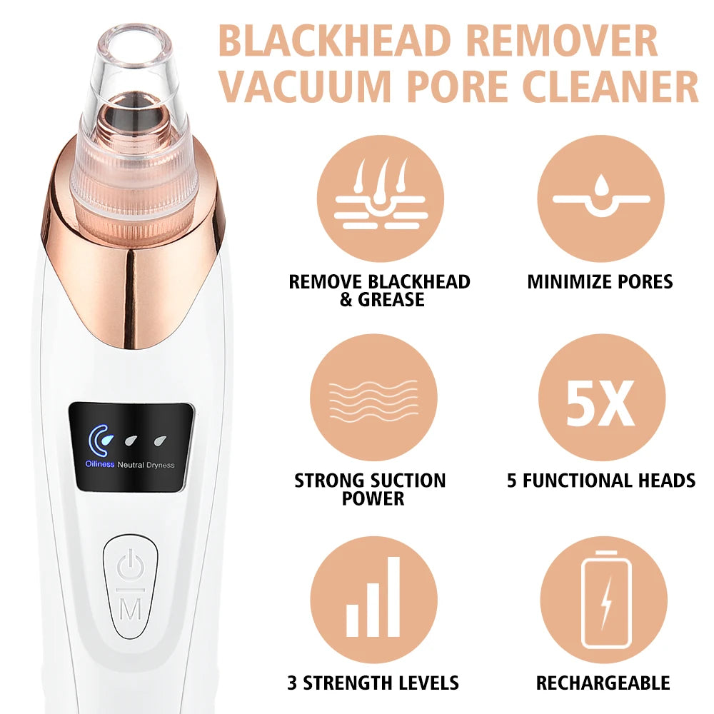 PureGlow  3-Mode Blackhead Vacuum Cleanser