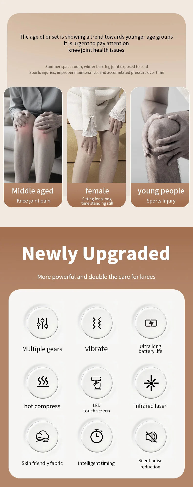 FlexiKnee Pro Massage Device